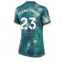 Tottenham Hotspur Pedro Porro #23 Tredjetrøje Dame 2024-25 Kortærmet